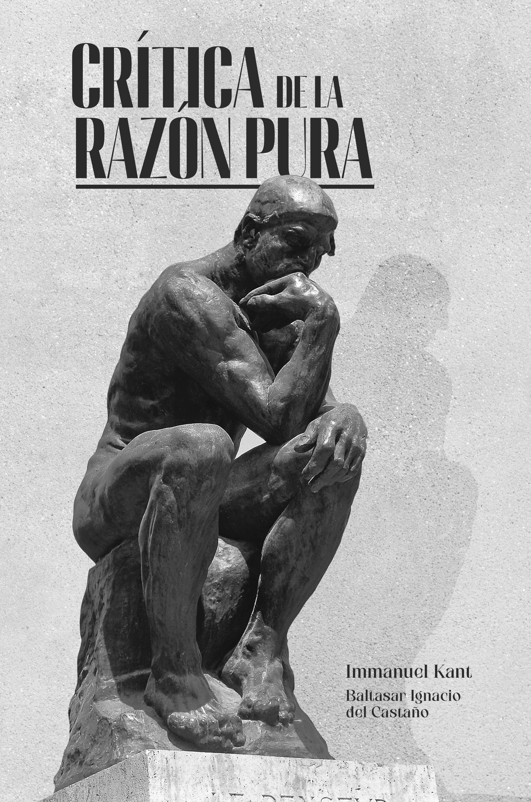 Portada de Crítica de la razón pura
