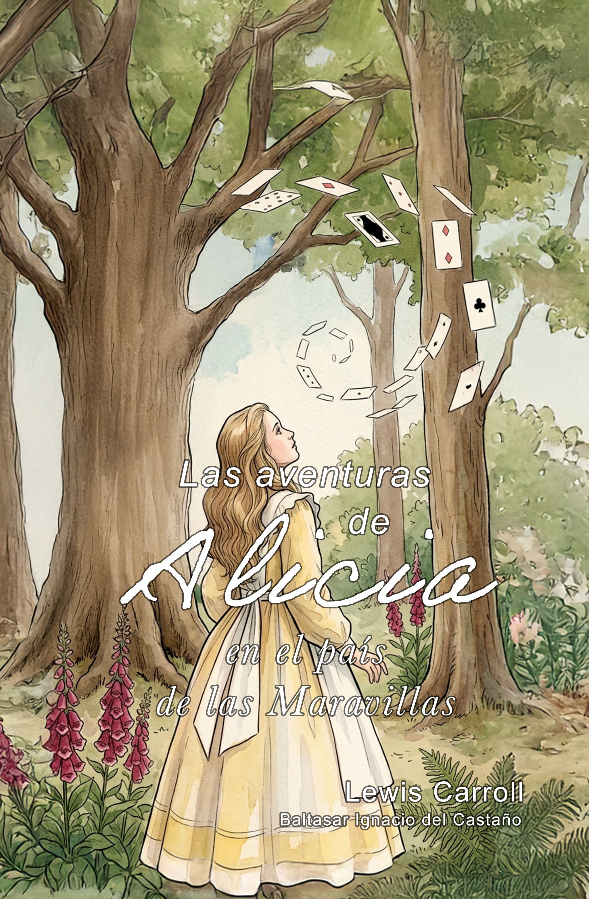 Portada de Las aventuras de Alicia en el país de las maravillas