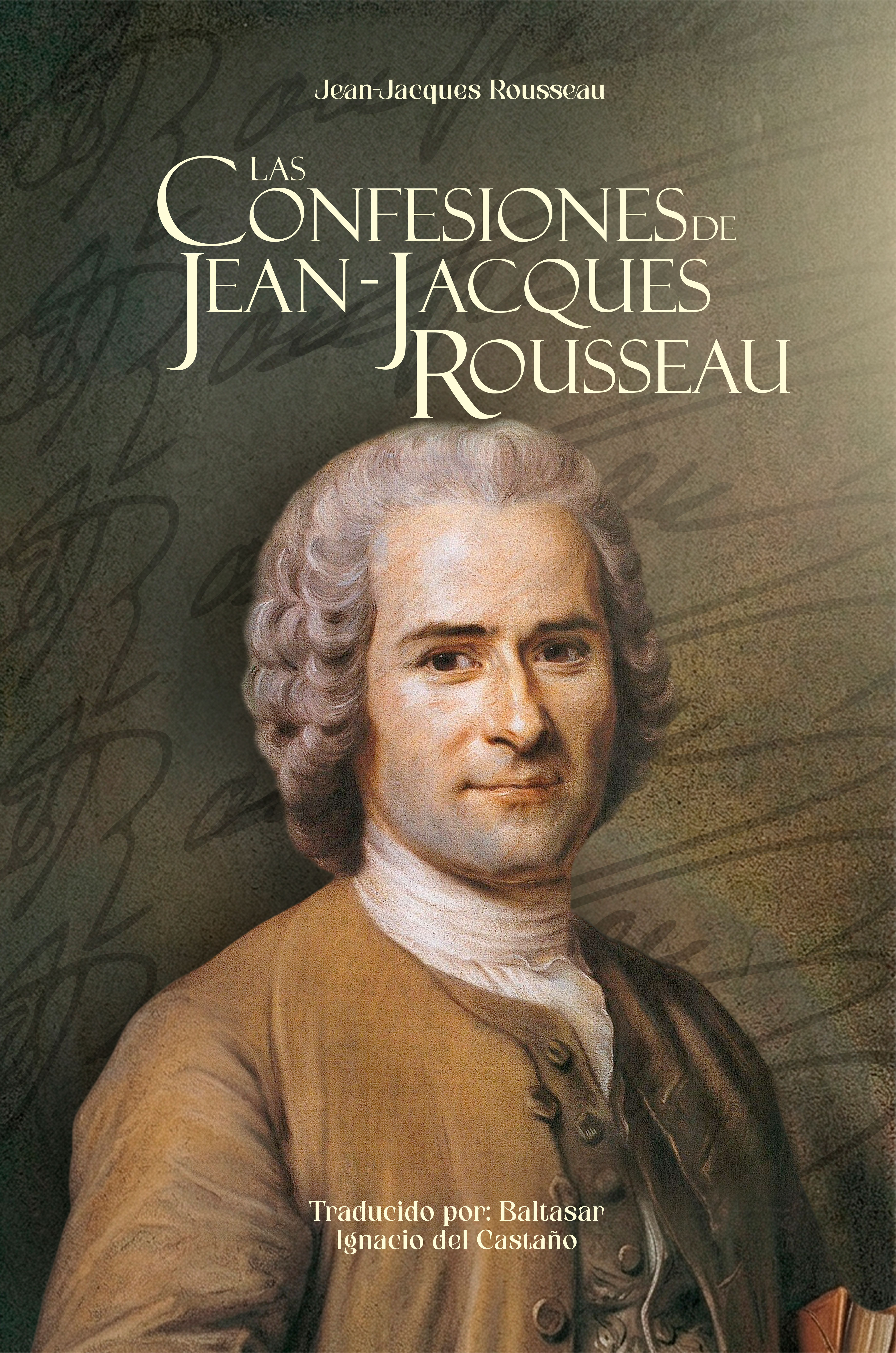 Portada de Las confesiones de Jean-Jacques Rousseau